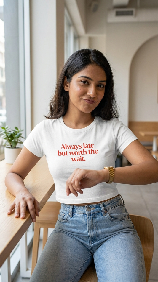 Always Late Baby Tee