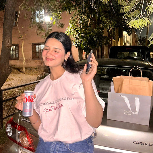 Emotionally Supported by Diet Coke Tee