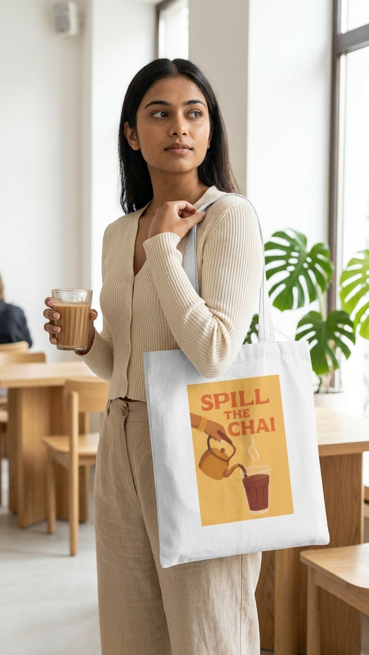 Spill The Chai Tote