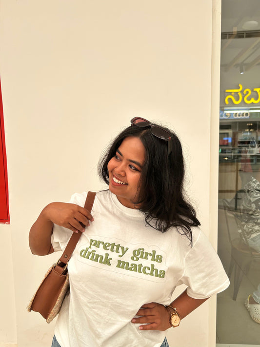 Pretty Girls Drink Matcha Tee