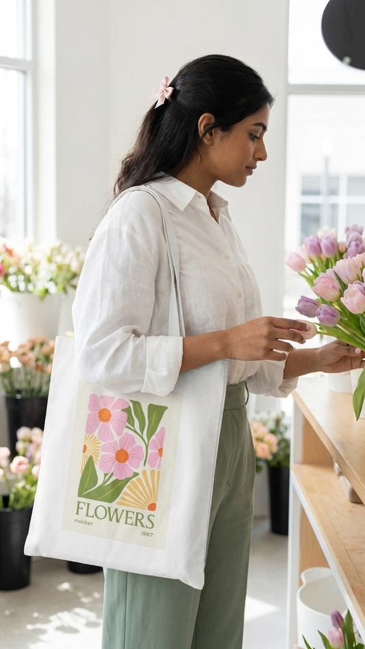 Flower Market Tote