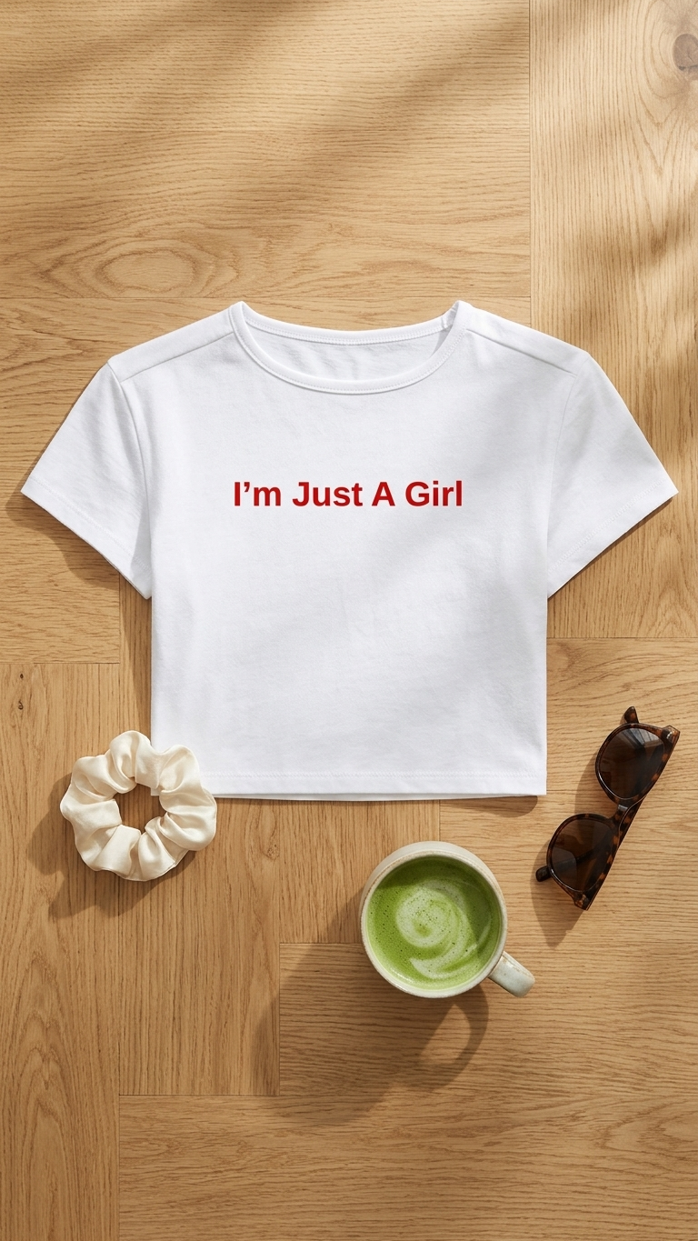 I'm Just A Girl Baby Tee