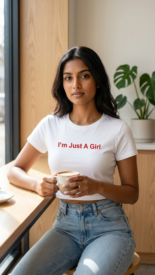 I'm Just A Girl Baby Tee