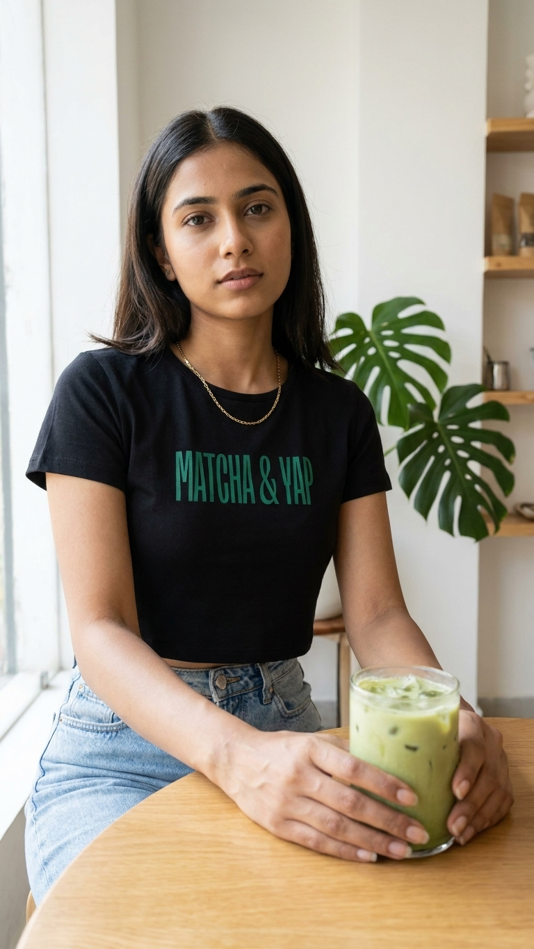 Matcha and Yap Baby Tee