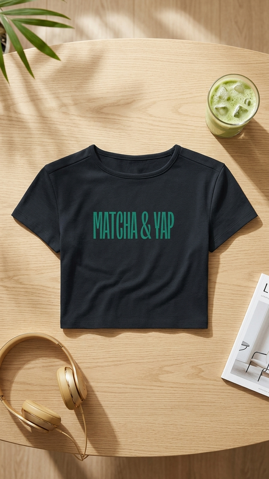 Matcha and Yap Baby Tee