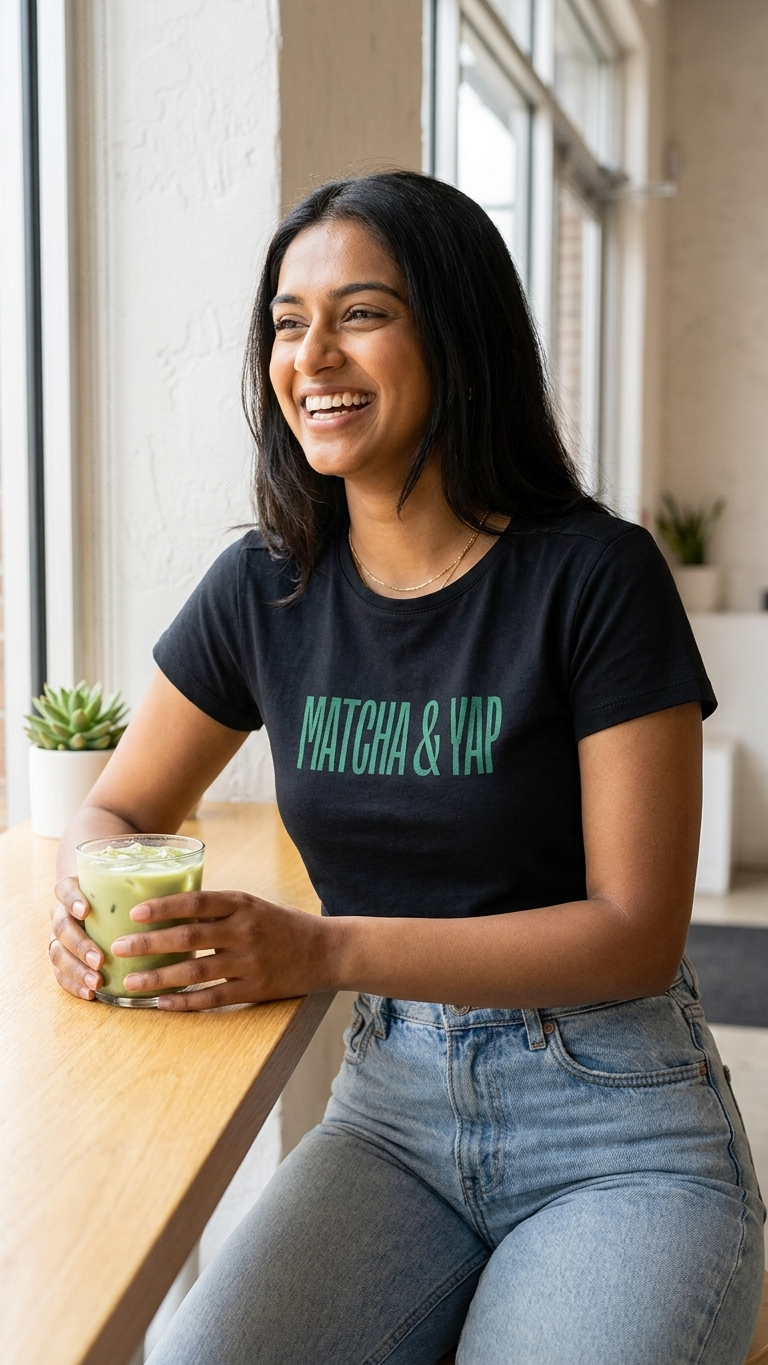 Matcha and Yap Baby Tee