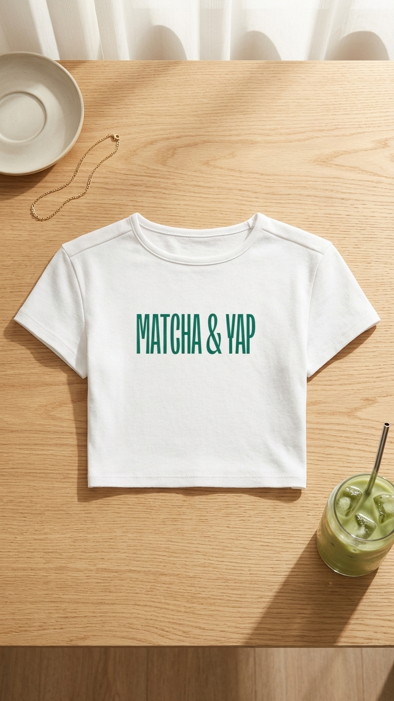 Matcha and Yap Baby Tee