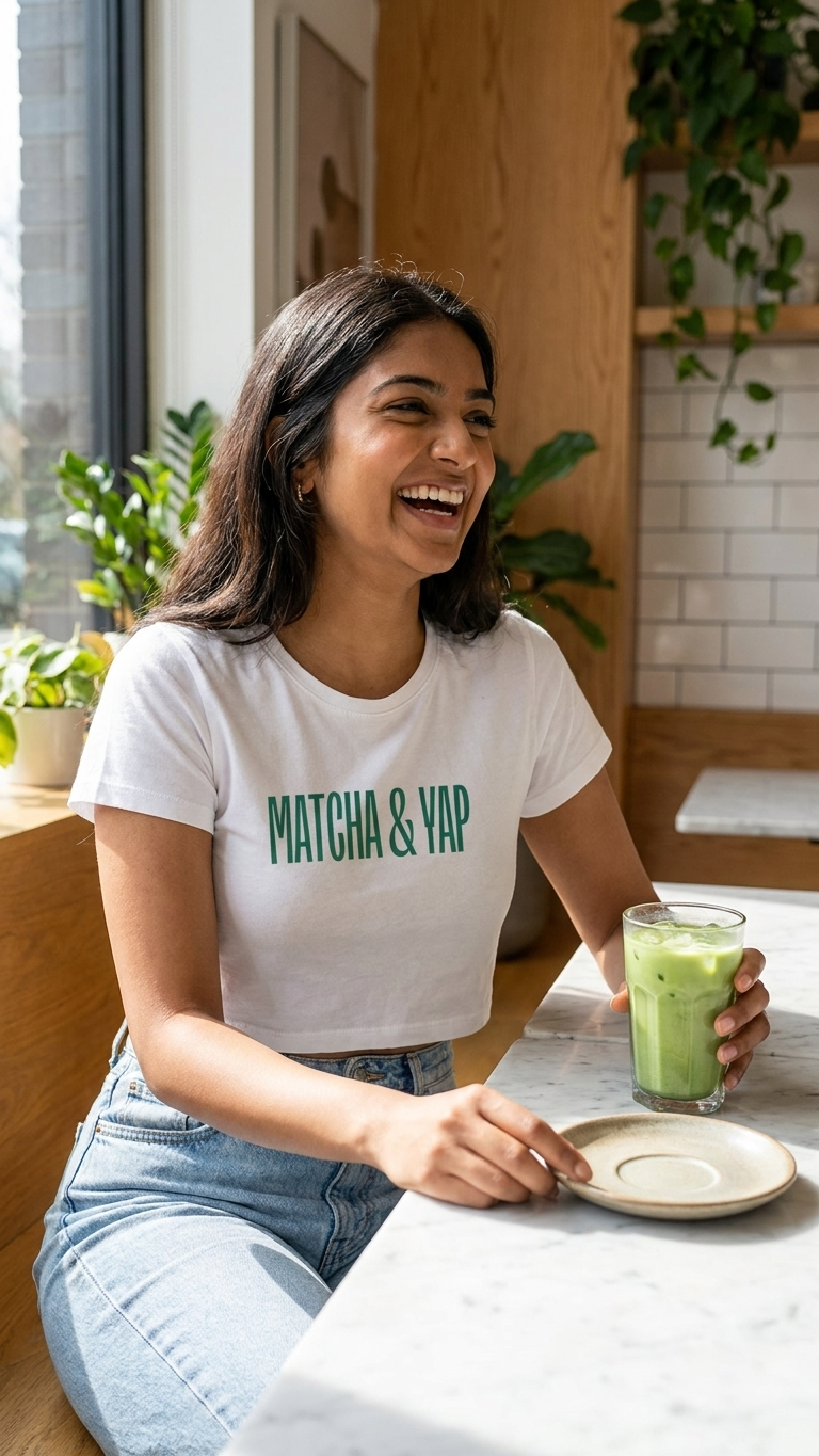Matcha and Yap Baby Tee
